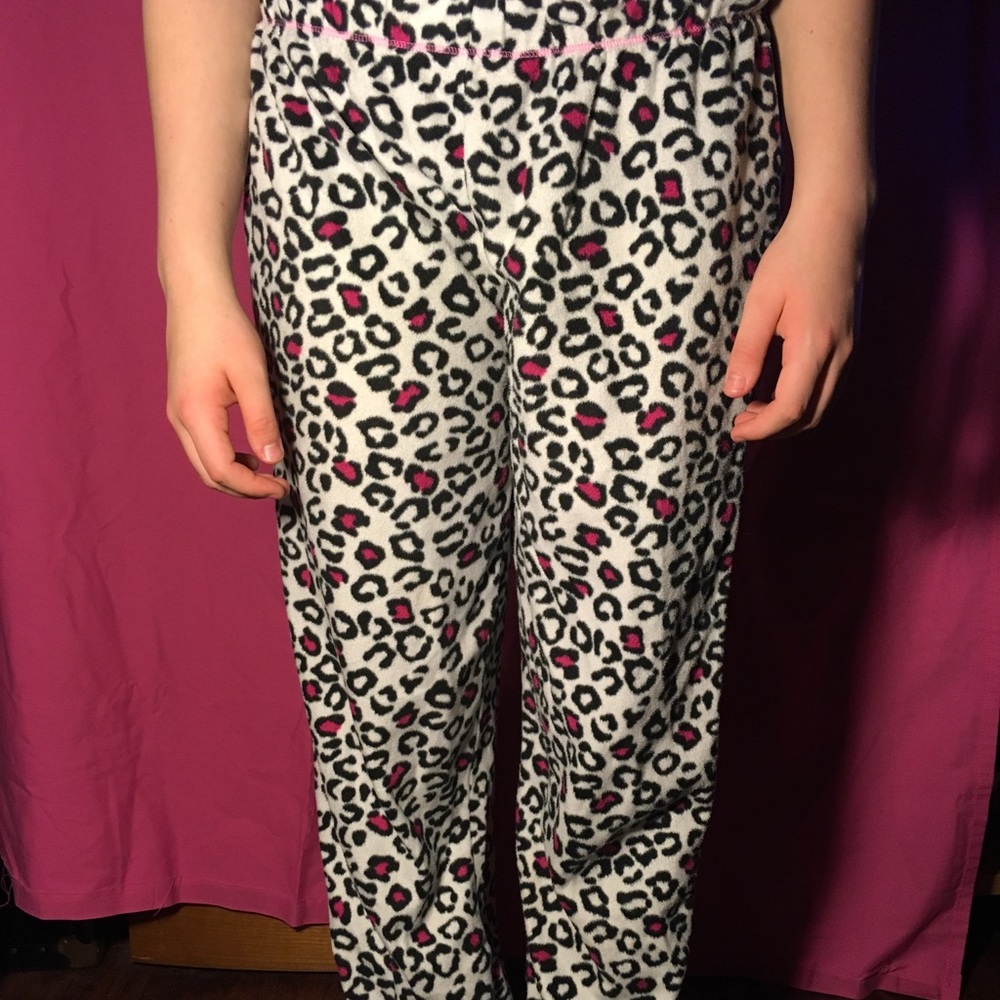 Leopard print pj bottoms